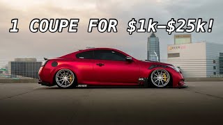 The 13 Best Coupes For Every Budget 1k25k [upl. by Shalom128]