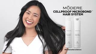 Introducing NEW Modere CellProof MicroBond™ Hair System [upl. by Cyrille]