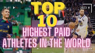 Top 10 RICHEST ATHLETES IN THE WORLD‼️ [upl. by Goldfarb]