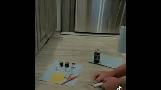 Linoleum floor repair [upl. by Evander]