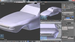 Blender For Noobs  Design Your Own Car Part 7  Modeling continued [upl. by Kingsbury]