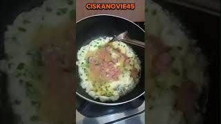 Ciska vlog  Bikin Telur Dadar😍 ciskanovie45 fyp viralshorts [upl. by Anwahsat]