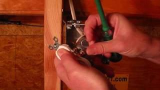 How to install an electrical outlet [upl. by Colan]