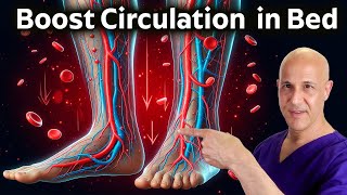 Increase Blood Flow and Circulation in Legs amp Feet with These Bed Exercises Dr Mandell [upl. by Yentihw]