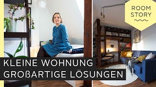 Kleine Wohnung großartige Platzlösungen – Helens Roomstory  Roombeez – powered by OTTO [upl. by Wareing]