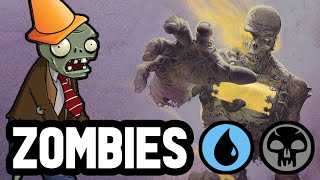 💀 DIMIR ZOMBIES 💀 Underplayed Tribe 【 MTG Modern Gameplay 】 [upl. by Ennej]