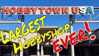 LARGEST Hobby shop EVER HobbyTown USA in Atlanta GA [upl. by Aivata254]