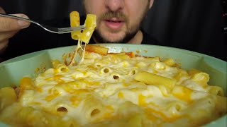 ASMR Eating THREE CHEESE PASTA and TAGLIATELLE BOLOGNESE Eating Show Eating Sounds MUKBANG [upl. by Bobbi]