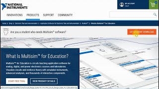 How To Install  NI Multisim Student Edition [upl. by Aicenet972]