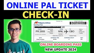 PAANO MAG CHECKIN ONLINE SA PHILIPPINE AIRLINES  NEW UPDATE 2024  PART 2 [upl. by Inalan]