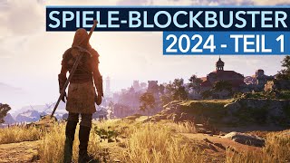 Das sind die wichtigsten Spiele 2024  wenn sie erscheinen  BlockbusterVorschau Teil 1 [upl. by Dranel]