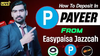 How To Deposit In PAYEER From Easypaisa Jazzcah  Earn With Ms [upl. by Andaira]