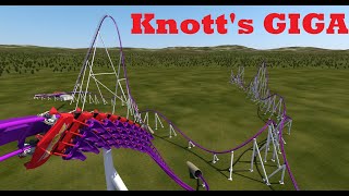 Knotts Berry Farm Expansion Project  Ghost Town Giga Coaster POV [upl. by Ellehcam]