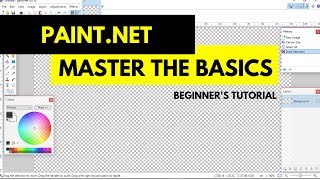 PaintNET  Master the Basics Beginners Tutorial [upl. by Royden]