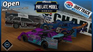 Sandwiched  Pro Late Model  Dirt Track at Charlotte  iRacing [upl. by Angelica]