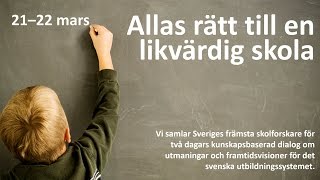 Allas rätt till en likvärdig skola [upl. by Lleral]