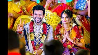 MP Rammohan Naidu garu Sravya Wedding Reception Cinematic Teaser [upl. by Kristal]