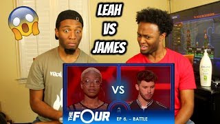 Leah Jenea vs James Graham The Death Match INCREDIBLE  THE FOUR [upl. by Nikolos681]