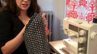 Setting in a Tailored Sleeve Sewing Tutorial Colette Womens Lady Grey Coat Sew Along with Gertie [upl. by Darra]