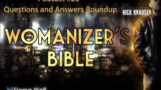 Womanizers Bible 20  Questions and Answers Roundup [upl. by Ahtikal480]