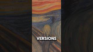 THIS famous painting The Scream has 4 versions 😱😱😱😱 facts history interestingfacts [upl. by Enyawd]