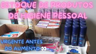 ESTOCAGEM DE PRODUTOS DE HIGIENE PESSOAL NO APARTAMENTO🚨 [upl. by Atse]