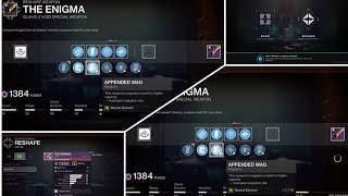 Destiny 2  Quest Reshaping the enigma The Witch Queen [upl. by Broome]