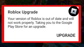 Comment réparer la mise à niveau de Roblox Votre version de Roblox est obsolète et ne fonctionnera [upl. by Eugirne362]