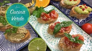 Bruschetta Rezepte aus Italien  Bruschette mal anders [upl. by Cuhp]