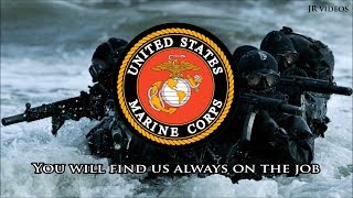 The Marines Hymn lyrics  USMC hymn [upl. by Naras]