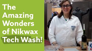 The Amazing Wonders of Nikwax Tech Wash [upl. by Nairrot]