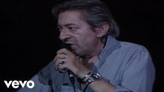 Serge Gainsbourg  Lhomme à tête de chou Live au Zénith de Paris 1988 [upl. by Selina]