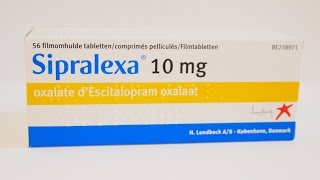 Escitalopram Sipralexa [upl. by Notnilc420]