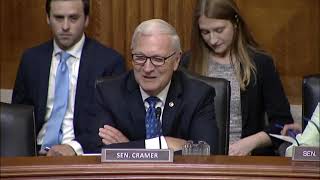 Sen Cramer Questions FHWA Administrator on GHG Rule Bipartisan Infrastructure Law Formula Funding [upl. by Lahcim]