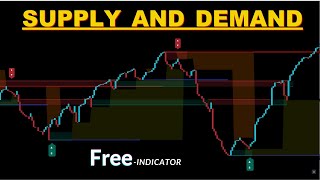 The Most Powerful Supply amp Demand Indicator in Trading View with Buy Sell Signal alert [upl. by Amian777]