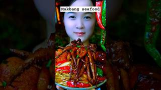 Mukbang seafood। octopus khawa। octopus seafood shorts [upl. by Elohcin330]