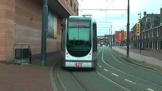 RET Trams in Schiedam [upl. by Eikcin665]