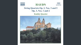 String Quartet in D Major Op 2 No 5 HobIII11 I Presto [upl. by Ahsiemat]