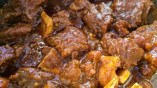 Beef stew recipe  South African YouTuber [upl. by Atteloj]