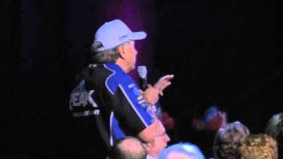 John Force asks Shirley Muldowney a special question at SEMA [upl. by Monahan]