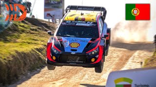 Best of WRC Rally Portugal 2023  Crashes Action amp Pure Sound [upl. by Auberon]