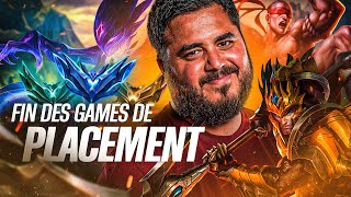 ON TERMINE NOS GAMES DE PLACEMENTS  League of Legends s12 🔥 [upl. by Ainorev]