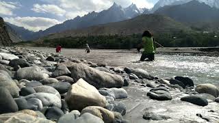 traut fish  Fishing at Hunza river  hunzavalley  2021 [upl. by Mikaela]