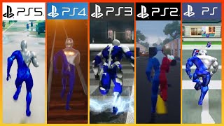 Pepsi Man Graphics Comparison PS1 Vs PS2 Vs PS3 Vs PS4 Vs PS5 [upl. by Rozalin]