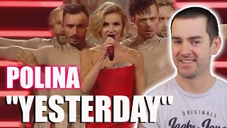 YESTERDAY Polina Gagarina Reaction Megasport 2023 [upl. by Idoux]