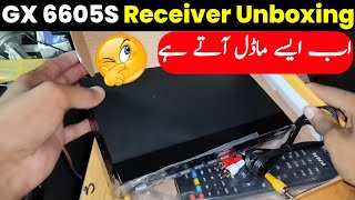 GX 6605S Receiver unboxing And Full Review  Good 👍 [upl. by Rodl185]