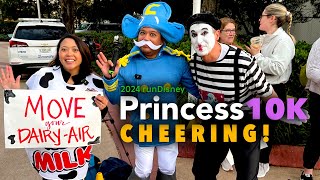 2024 runDisney Princess 10K Cheering [upl. by Laven697]