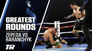 Zepeda Rises Up And Knocks Out Baranchyk  GREATEST BOXING ROUNDS [upl. by Reine]