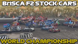 BriSCA F2 Stock Cars  WORLD FINAL Kings Lynn  3922 [upl. by Eerhs]