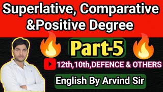 Degree ll part 5 ll Degree of comparison english grammar degree [upl. by Ellehcal]